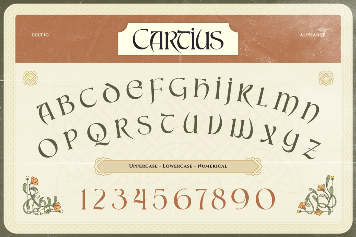 Cartius, a Serif Font by Burntilldead (Photo 2 of 12)