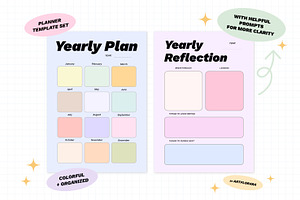 Modern Planner Template Collection