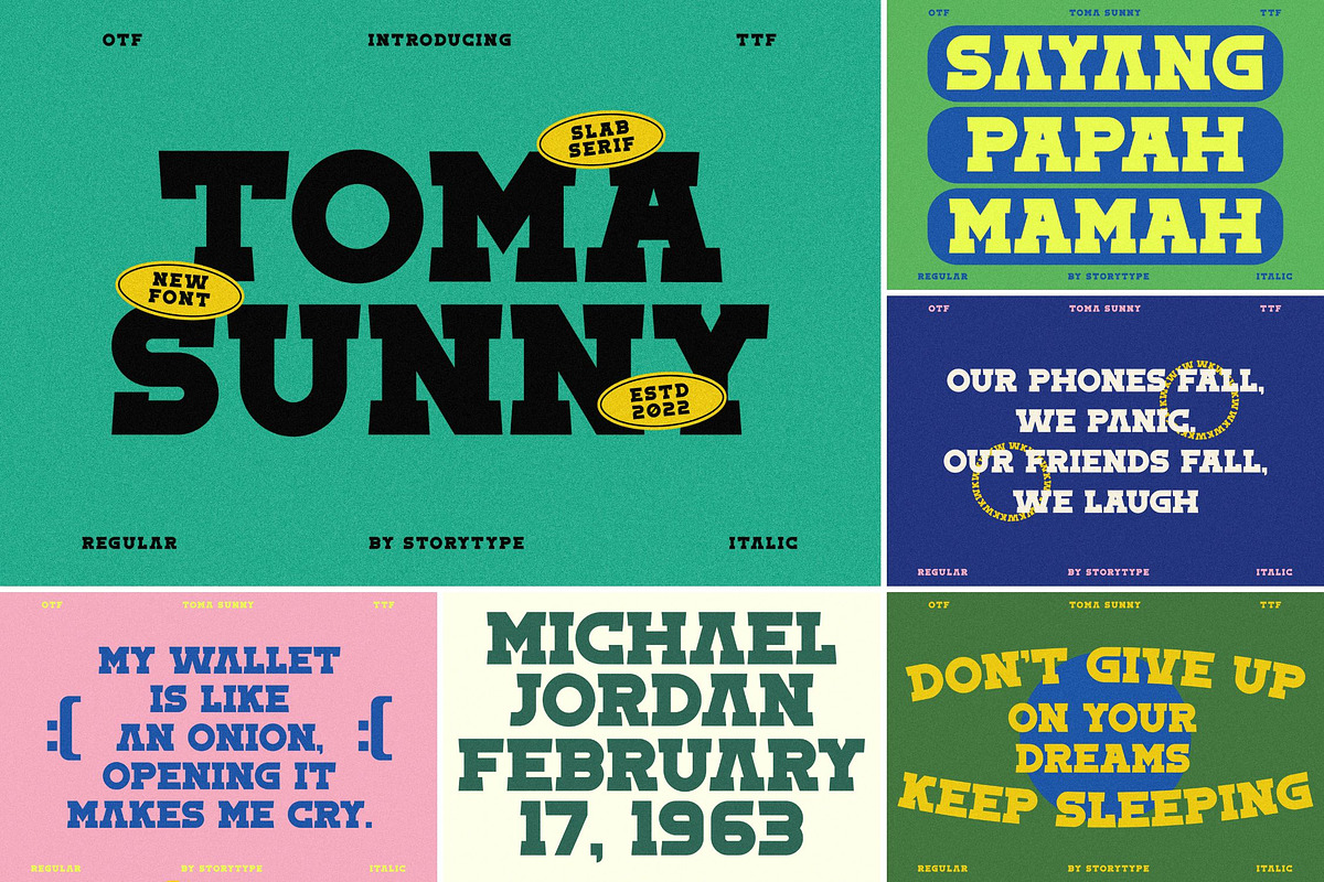 SALE ! Unique Slab Serif Font Bundle, a Serif Font by Storytype Studio (Photo 6 of 11)