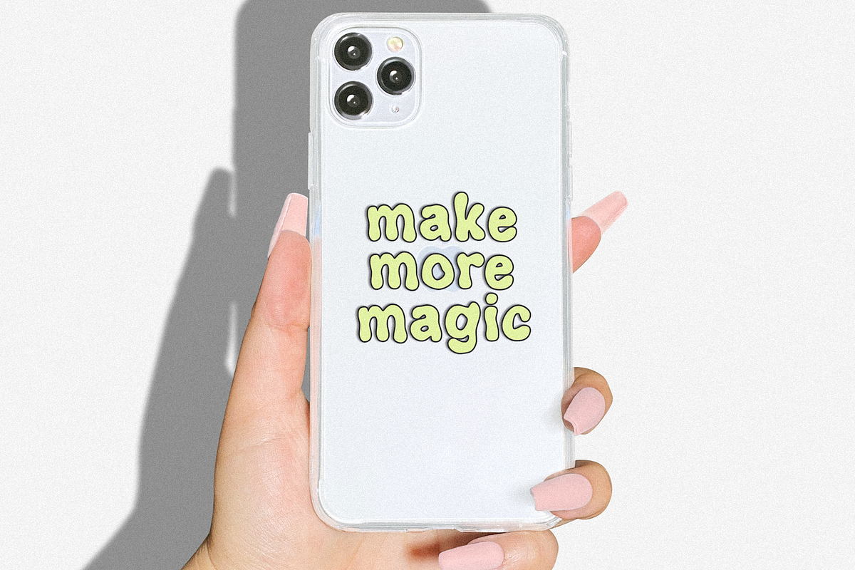 Magic Vibes Club | Retro Wavy Font, a Handwritten Font by KA Designs (Photo 3 of 11)