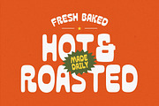 Toasted Avenue Vintage Deli Font, a Script Font by Littlehand (Thumbnail 2 of 9)