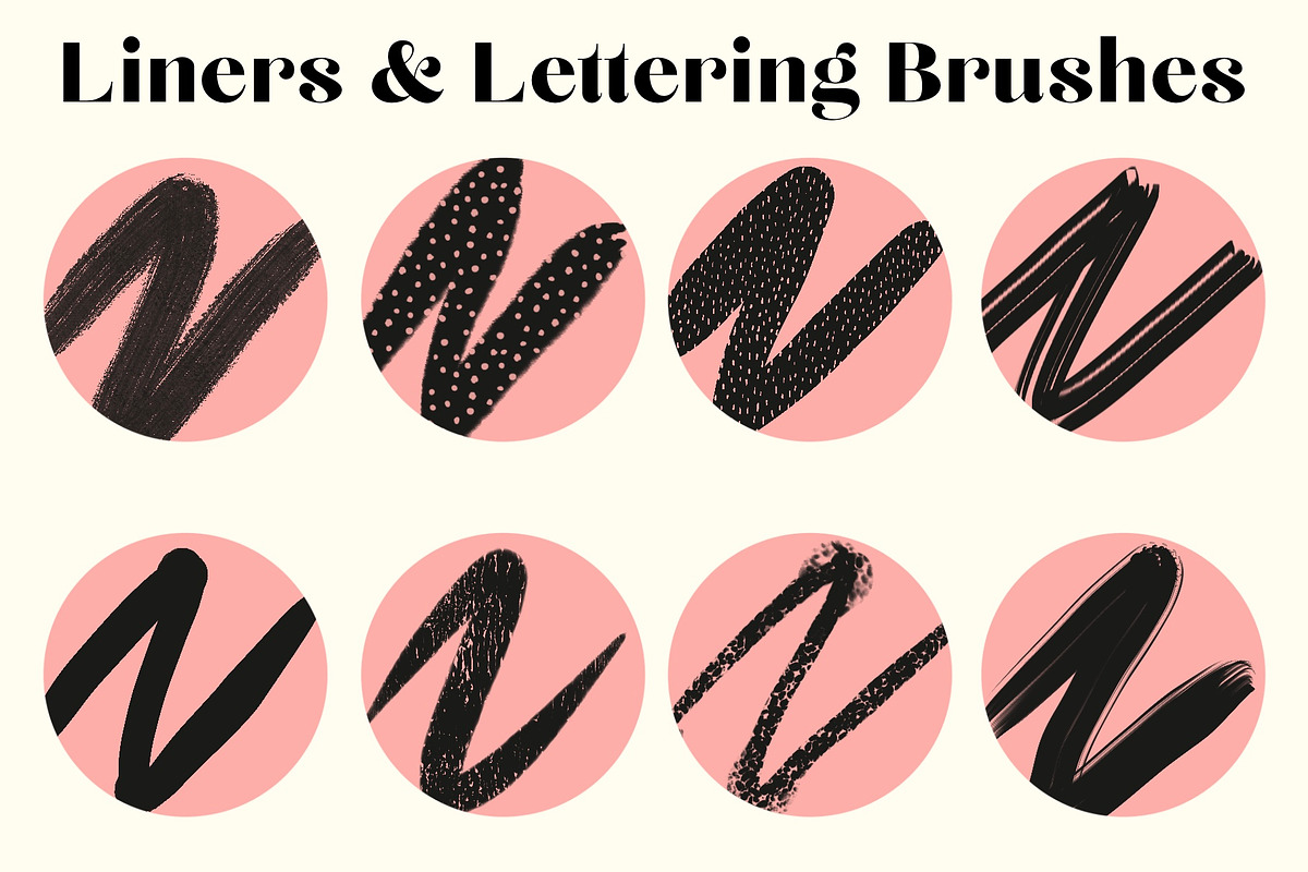Procreate Floral Stamp Kit, a Brush Add-On by KJP Designs (Photo 3 of 11)