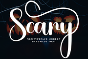 Scary, a Handwritten Font by InermediaSTUDIO (Thumbnail 1 of 8)