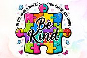 Autism Awareness Sublimation, Autism, an Illustration by Sublimation Artist (Thumbnail 1 of 9)
