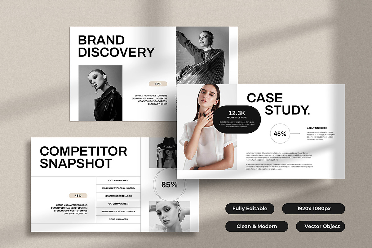 Brand Strategy Presentation Template, a Presentation Template by Spark_Creative (Photo 3 of 6)