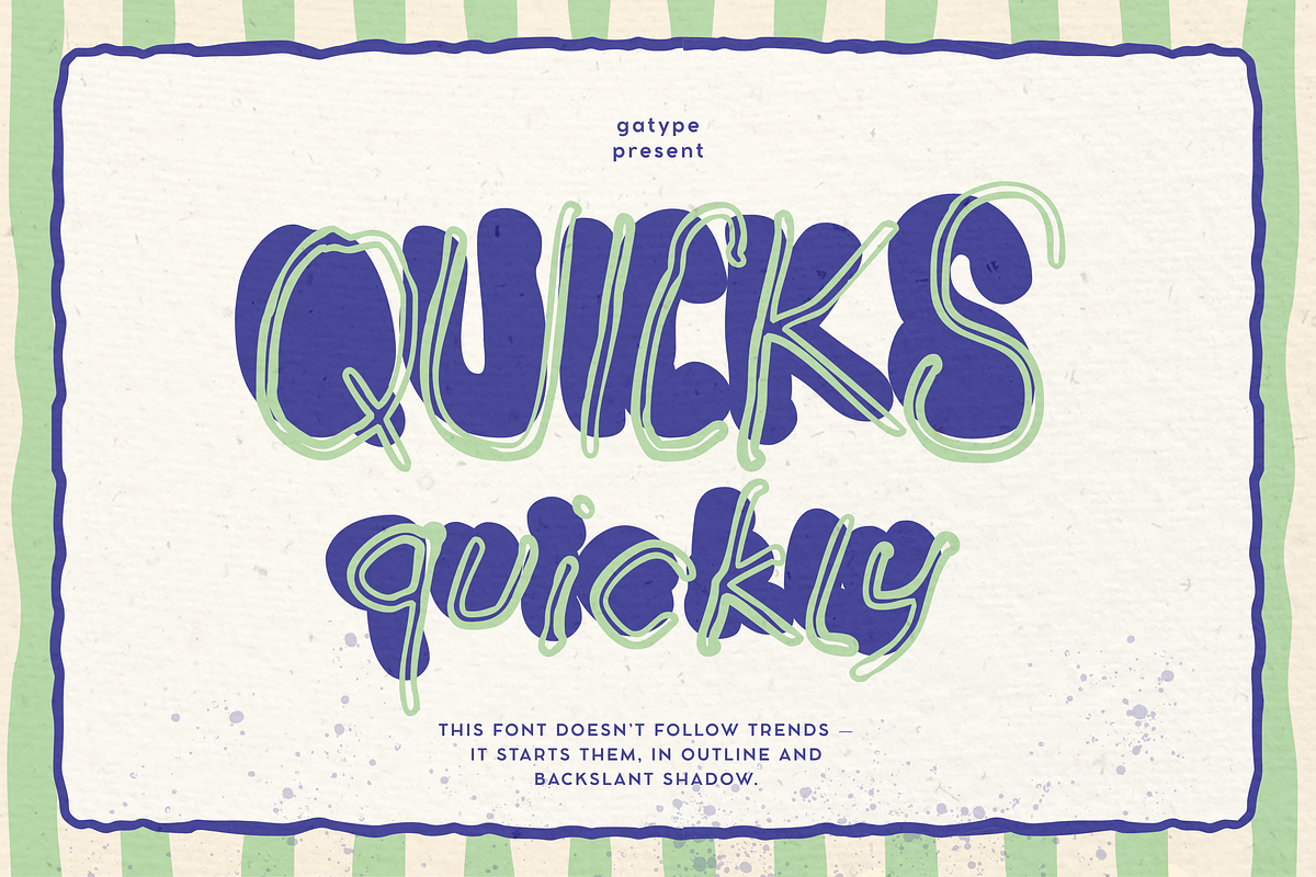 Quicksquickly, a Handwritten Font by Gatype (Photo 2 of 13)