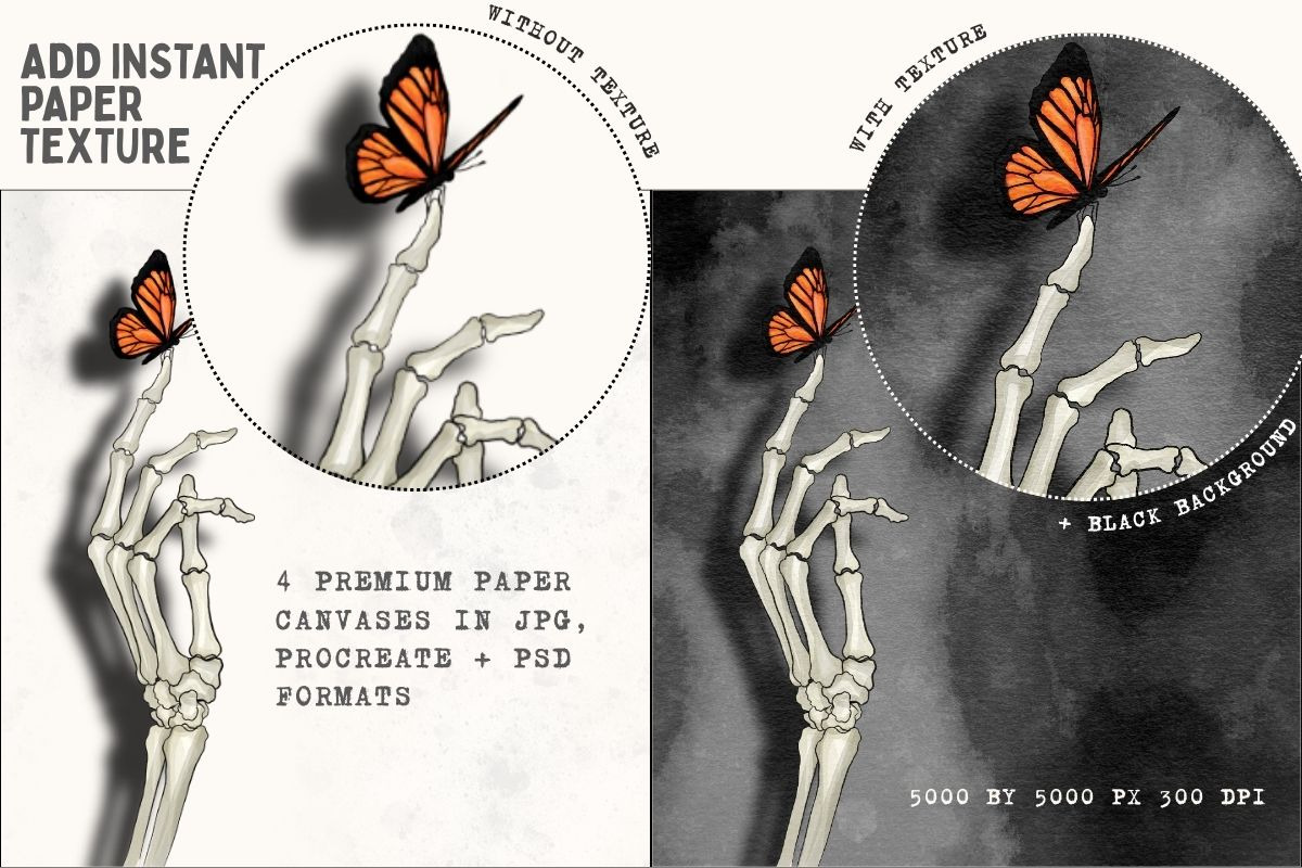 Dead Pretty Watercolor Brushes, a Brush Add-On by Fins and Fiction (Photo 8 of 12)