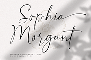 Sophia Morgant - Casual Handwritten, a Script Font by MJB Letters (Thumbnail 1 of 15)