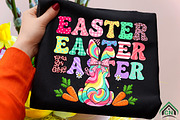 Happy Easter Png, Easter Bunny Png, an Illustration by Craft Nest (Thumbnail 4 of 6)