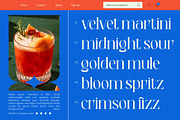 Calimurnia Collection Modern Display, a Serif Font by timelesstype.co (Thumbnail 5 of 10)