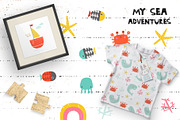 My sea adventures, an Animal Illustration by Viktoria Siarova (Thumbnail 4 of 7)