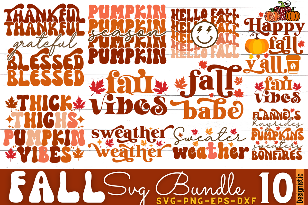 Fall SVG Bundle, Autumn SVG Bundle, an Object Graphic by Design's Dark (Photo 7 of 16)