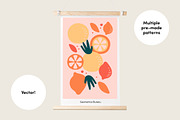 Contemporary Fruit, a Pattern Graphic by Geometrica Bureau (Thumbnail 3 of 13)