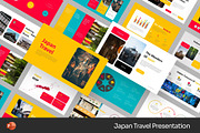 Japan Travel Powerpoint Templates, a Presentation Template by Fit-tee (Thumbnail 1 of 2)