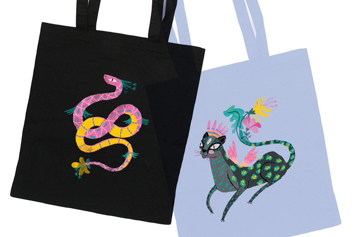 Jungle Spirit Clip Art Set, an Animal Illustration by Lilla Bölecz (Photo 5 of 5)