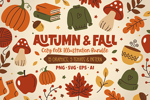 Autumn and Fall Illustration Bundle