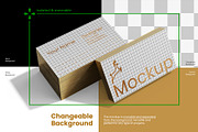Stacked Business Card Mockup Set, a Mockup by Remnand Studio (Thumbnail 6 of 9)