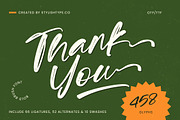 Scatqin Bounty Bold Brush Font, a Script Font by stylishtype.co (Thumbnail 20 of 20)