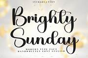 Brighty Sunday, a Handwritten Font by FreshTypeINK (Thumbnail 1 of 8)