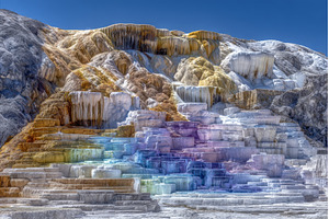 A close-up view of Mammoth Hot, a Nature Photo by ZinetroN