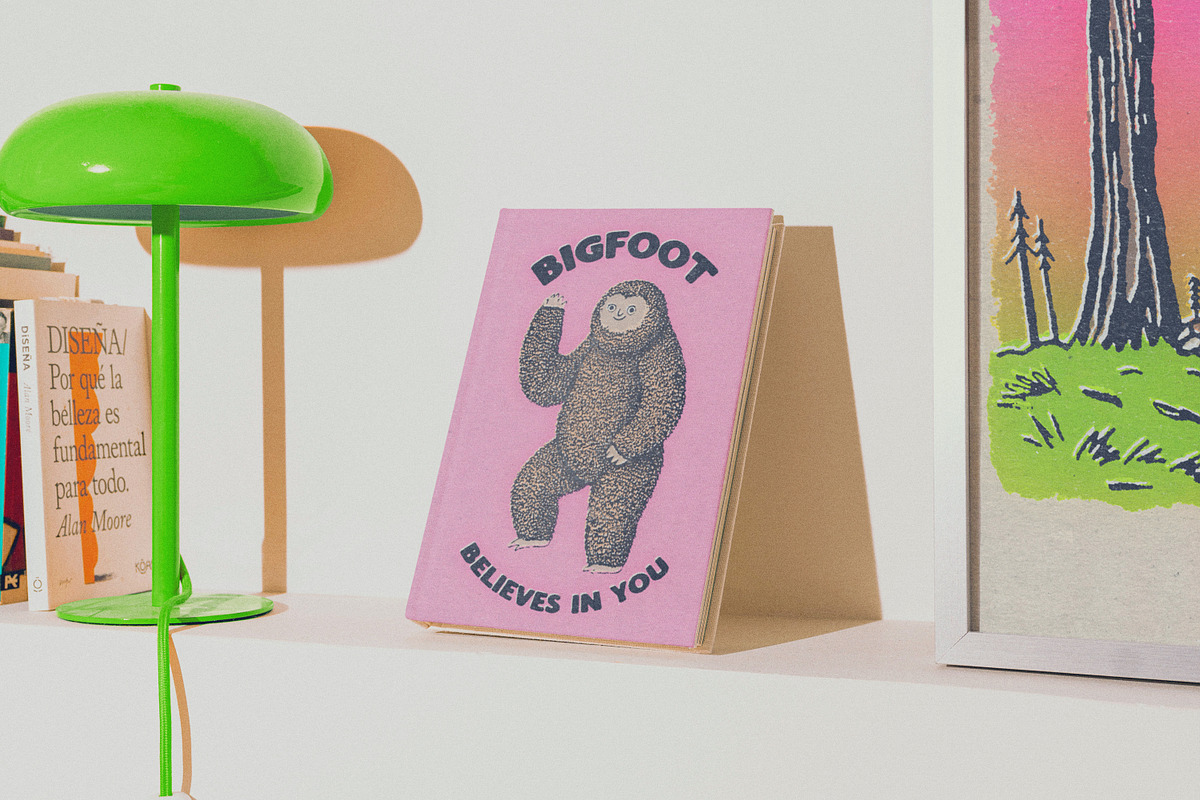 Bigfoot Procreate Stamp Brush Set, a Brush Add-On by Heather Green Designs (Photo 7 of 10)