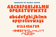 Holiday Festive, a Font by SaktiAvellin (Thumbnail 7 of 9)