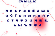 Decorative minimalistic pixel font, a Font by VyacheslavKolb (Thumbnail 4 of 5)