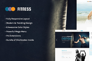 SJ Fitness Joomla Template