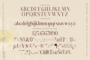 Adoretta Holland Font Duo