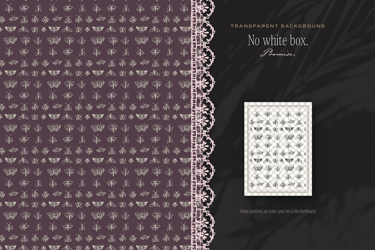 Garden & Woodland Seamless Patterns, a Pattern Graphic by The October Creative (Photo 6 of 12)