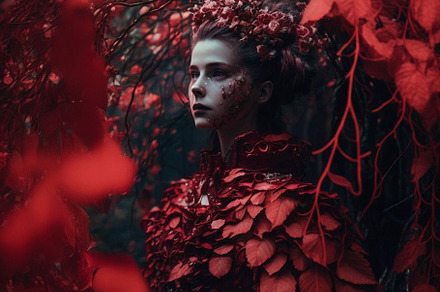 Crimson Fantasy, a Beauty & Fashion Photo by k.tay