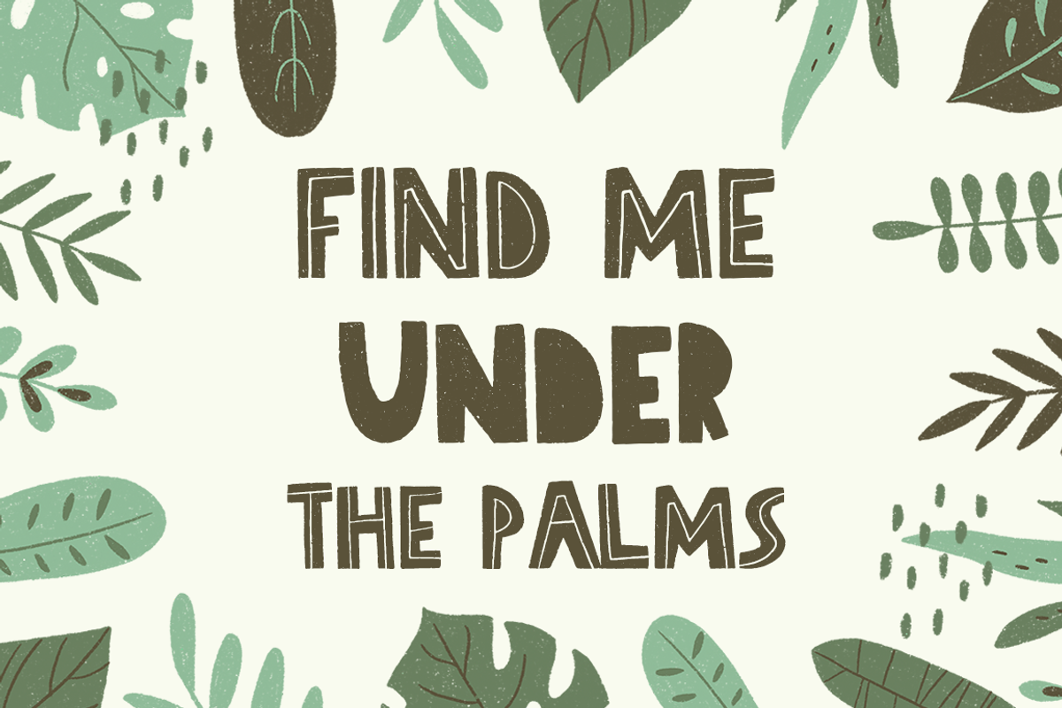 Jungle Vibes • Font Family, a Font by moolesya (Photo 11 of 13)