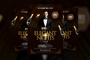 Elegant Party Flyer Template, a Flyer Template by Creative Waffle (Thumbnail 1 of 5)