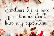 Holiday, a Handwritten Font by FreshTypeINK (Thumbnail 5 of 8)
