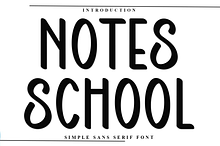 Notes School