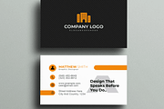 Modern Clean Corporate Business Card, a Business Card Template by MightyDesign (Thumbnail 3 of 6)