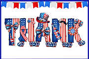 Independence Day-PNG fonts, a Symbol Font by It me digital art (Thumbnail 5 of 6)