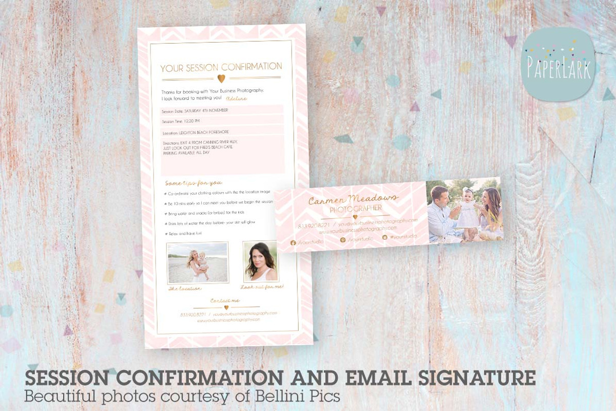 VG019 Confirmation & Signature Email, an Email Template by Paper Lark