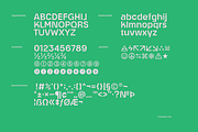 Jabogram Font, a Sans Serif Font by baqoos (Thumbnail 9 of 9)