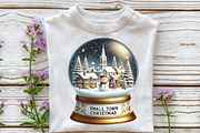 Small Town Christmas Globe PNG, an Illustration by DreamPrint404 (Thumbnail 7 of 7)