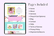 Colorful Wix Website Template, a Wix Template by AdvertFox (Thumbnail 4 of 9)