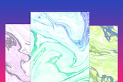 Marbling Paper Textures, a Texture Graphic by QueenDesigns (Thumbnail 2 of 5)