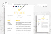 Resume/CV, a Resume Template by Form Fabrique (Thumbnail 2 of 7)