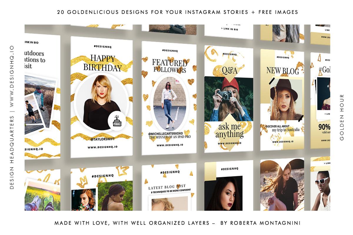 INSTAGRAM STORIES | Golden Hour, a Social Media Template by DESIGN HQ (Photo 3 of 4)