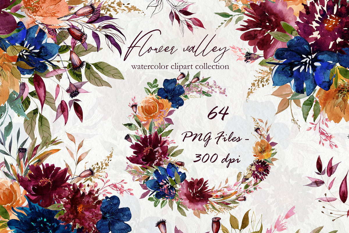 PNG Flower valley 2, an Illustration by Art Watercolor Stories (Photo 1 of 10)