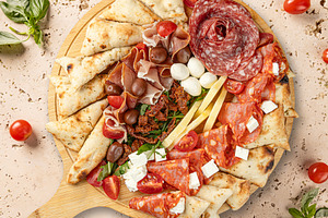 Delicious charcuterie board, a Photo by Grafvision photography