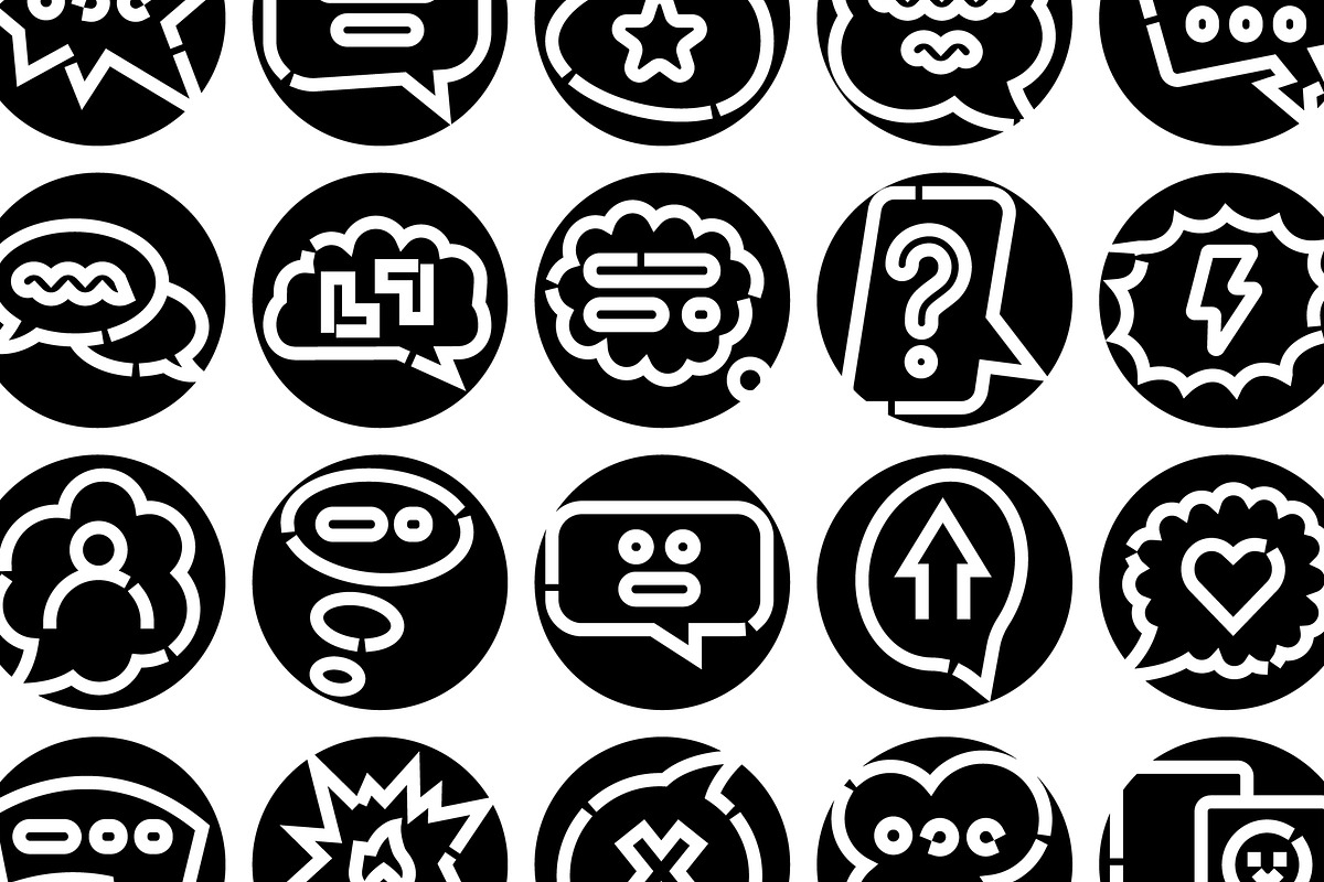 Communication chat message bubbles, an Object Graphic by pikepicture (Photo 3 of 3)