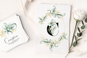 Mellow Greenery. Watercolor and Gold, a Decorative Illustration by Tinydew (Thumbnail 2 of 14)