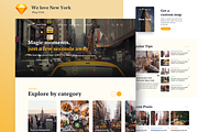 We Love New York Blog UI Kit, an UI Kit Template by AE.design (Thumbnail 1 of 8)