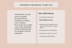 Website Banner Template Canva